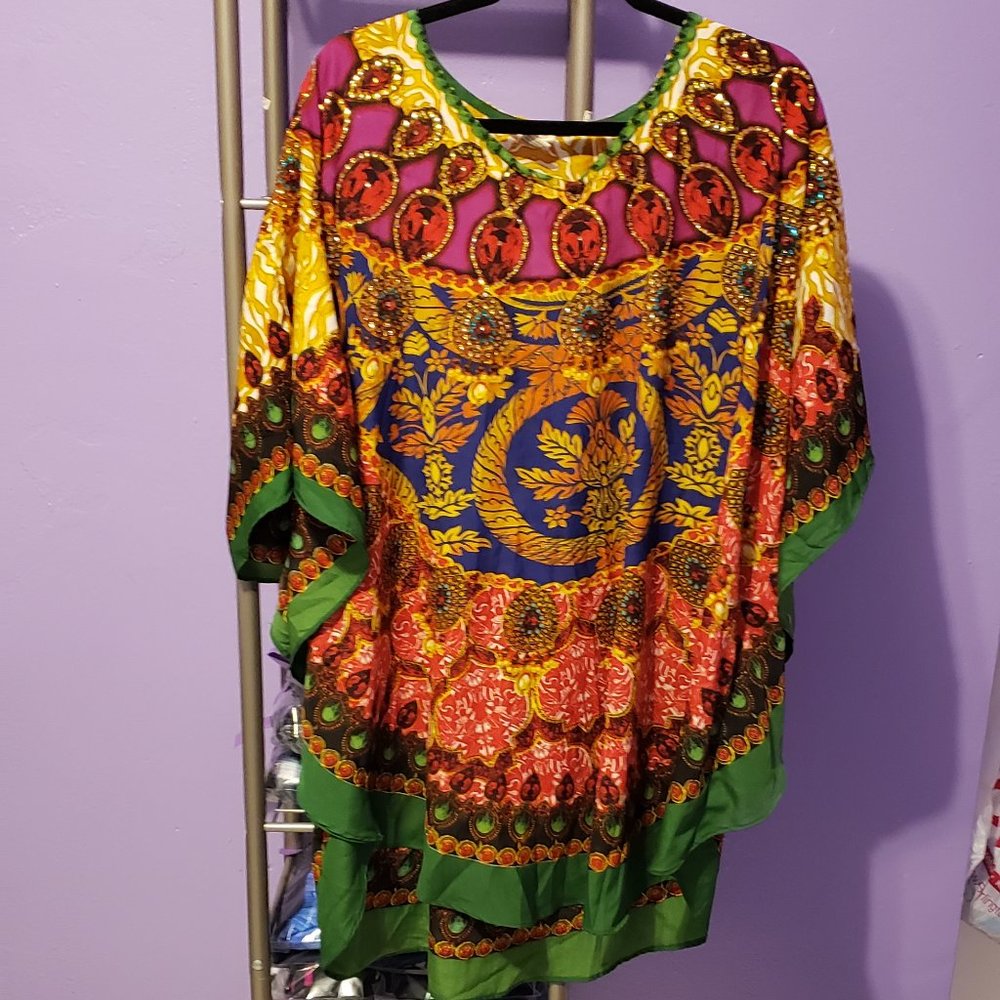 Festive Poncho Shirt